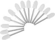 12pcs Felt Polishing Wheels for Power Rotary Tool Buffing Discs for Nail Art Mirror Polishing and Grinding Gentle Surfaces Efficient Performance