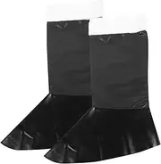 [LIFKOME] 1 Pair Christmas Boot Cover for Santa Claus Cosplay Santa Costume Accessories