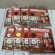 Charles Craft HOPSCOTCH Aida 14 Cross Stitch Fabric Lot of 8 Multicolor NEW (B)