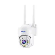 ESCAM TY114 4MP 1440P WiFi IP Camera Tuya Full Color Wireless PTZ IP Dome Camera AI Humanoid Home Security Monitor IP66
