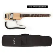 Headless Portable Electric Silent Travel Guitar
