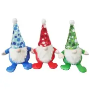 Holiday Gnomes with Polka Dots for Dog Toy 12" - 3pc