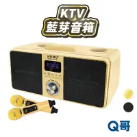 在飛比找蝦皮商城優惠-KTV藍牙音箱 行動KTV SD309 雙人無線 KTV 卡