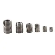 Stainless Steel Thread Insert 50Pcs 302 Stainless Steel Inner Thread Self Tap...