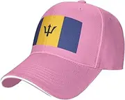 [SSIULUS] Flag of Barbados Casquette Cap Hats,Trucker,Baseball Cap with Snapback,Perfect for Summer,Golf