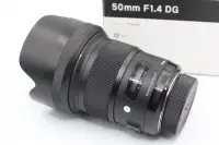 在飛比找露天拍賣優惠-$13800 SIGMA 50mm F1.4 art 公司貨