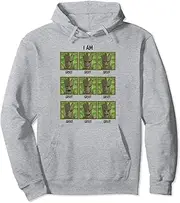 [Marvel] Guardians Of The Galaxy Groot Expressions Grid Pullover Hoodie