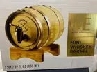 MINI WHISKEY BARREL Wooden Replica 27 OZ Heritage Collective wine beer keg bar