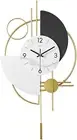 Homary Modern 16.5 Inch Decorative Big Wall Clocks for Living Room, 3D round Wal