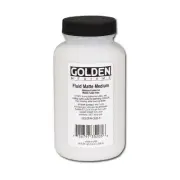 Golden Acryl Med 8 Oz Fluid Matte Medium