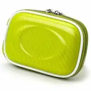 Small Semi Hard Digital Compact Camera Case Pouch W/ Clip For Sony DSC W800/W830