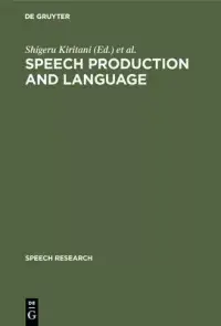 在飛比找博客來優惠-Speech Production and Language
