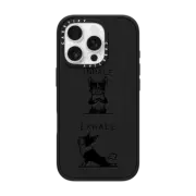 iPhone 16 Pro Impact Case Inhale Exhale Boston Terrier