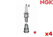 NGK Spark Plug FOR Nissan Pulsar 1981-82 1.5 (N10) Hatchback BPR5ES x4