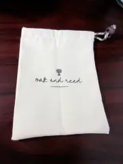 OAK AND REED Fitness Fashion ~ Drawstring Pouch ~ Small Storage Dust Bag - NEW!