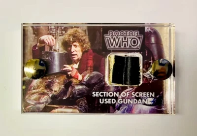 Doctor Who Warrior's Gate Screen Used Gundan section mini display with COA.