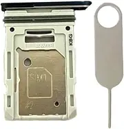Dual Sim Card Tray Slot Holder Micro SD Card Replacement for Samsung Galaxy S20 FE 4G G780U S20 FE 5G G781U G781B 2020 Incl Card Ejector pin (Cloud Navy)