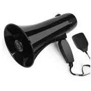 35 Watt Portable Speaker PA Bullhorn with Detachable Handheld5009