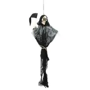 Black Grim Reaper Hanging Decoration 60cm