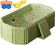 Fizepgo Folding Bathtub | Portable Bahtub | Small Bathtub for Bathing | Ideal for Small Spaces | Easy Storage for Small Spaces - Effortless Folding Bathtub