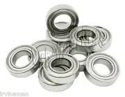 10 Ceramic Bearing SR144ZZ ABEC-5 Stainless Steel Shielded 1/8"x1/4"x7/64" 1051