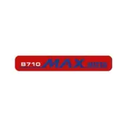 Nitto B710 MAX on RED decal - old school bmx