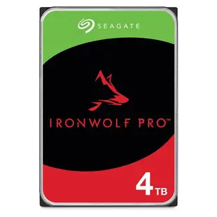 SEAGATE IronWolf Pro 3.5吋 4TB NAS專用硬碟 (ST4000NT001)