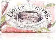Nesti Dante Nesti dante dolce vivere fine natural soap - roma - olenander in bloom, muscat and fig, 8.8oz, 8.8 Ounce