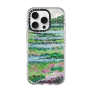iPhone 16 Pro Clear Case MagSafe Compatible Marsh Romance