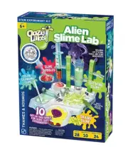 Thames & Kosmos Ooze Labs Alien Slime Lab STEM EXPERIMENT KIT Toy Game Family