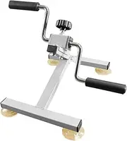 Pedal Exerciser,Under Desk Bike Pedal Exerciser, Mini Exercise Bikes, Adjustable Fitness Equipment for Seniors for Arm or Leg Fitness and Rehabilitation Training