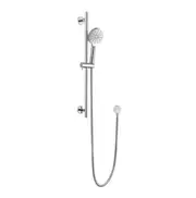 BK Rund Brass Multifunction Sliding Chrome/Matt Black/Brushed Nickel Round Rail Showers