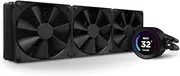 NZXT Kraken Elite 360 AIO Liquid Cooler with LCD Display, 360 mm Size, Black