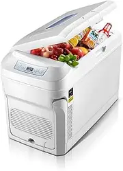 Mini Portable Refrigerator (28 Liter) 12 Volt Fridge Freezer for Car, Vehicle, Truck, Boat, Mini Fridge Freezer for Driving, Travel, Fishing, Outdoor -12/24V DC