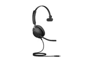 Jabra Evolve2 40 SE Wired USB-C MS Mono Headset, 360 BusyLight, Noise Isolationg Ear Cushions, 2Yr Warranty, Plug-and-play 24189-899-899