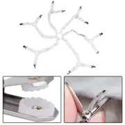 Bed Mattress Sheet Clips Holders Fasteners Grippers Straps Fitted Adjustable