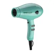 Speedy Supalite Ionic Ceramic Professional Hairdryer Tiff Blue Bonus Diffuser