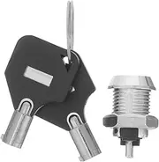 HOLIDYOYO 1Set Electrical Panel Lock with Keys Durable for Cabinet Doors Secure Replacement for Mailbox and Drawer Locks for Security Applications