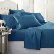 Ramesses Elite Spring Fresh Egyptian Cotton Sateen Sheet Set 1500TC
