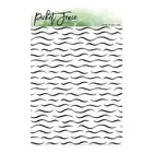 Picket Fence Studios Stencil 6"x 8" - Ocean Waves*