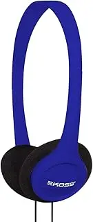 Koss KPH7B Portable On-Ear Headphone with Adjustable Headband - Blue