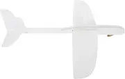 HOMOBABE Airplane Glider Plane White Blank Glider DIY Foam Airplane Paintable DIY Plane Model Biplane Outdoor Flying Epp White