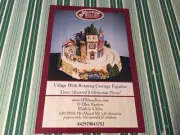 Rare San Francisco Music Box Village With Rotating Carriage Figure Plays 8 Tunes