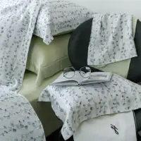 在飛比找momo購物網優惠-【HEIMA LIVING】60支天絲珠簾加大兩用被床包組(