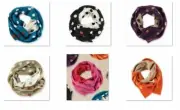 Mud Pie Winter Women's Dot Convertible Infinity Scarf, Multiple Colors 850001