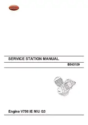 Moto Guzzi V750 IE MIU G3 Engine 2012 2013 2014 2015 Service Manual Printed Book