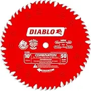 Diablo Freud D1050X 10-Inch 50-tooth ATB Combination Saw Blade with 5/8-Inch Arbor and PermaShield Coating