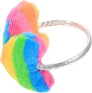 [FOMIYES] Love Heart Earmuffs Plush Ear Wraps for Girls Cartoon Winter Ear Covers