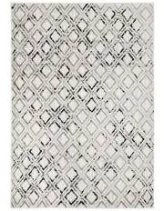 [Rug Culture] Jordyn Modern Rug in White/Black