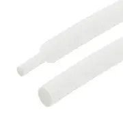 Heat Shrink Tubing 2:1 Cable Sleeving Tube Wrap 1/4" Dia/1m/White